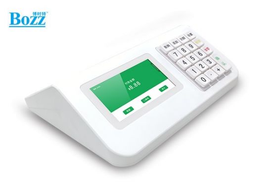 團餐雙屏觸控結算機 食堂刷臉掃碼一體(tǐ)收款機
